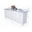 Audrey 84'' Free Standing Double Bathroom Vanity with Calacatta Quartz Top-2114411454-2086319465