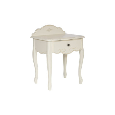 Phoibos 54cm W Solid + Manufactured Wood Bedside Table