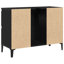 80Cm Single Bathroom Vanity Base Only in Matte Black