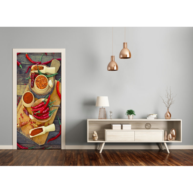 Chillies Door Decal