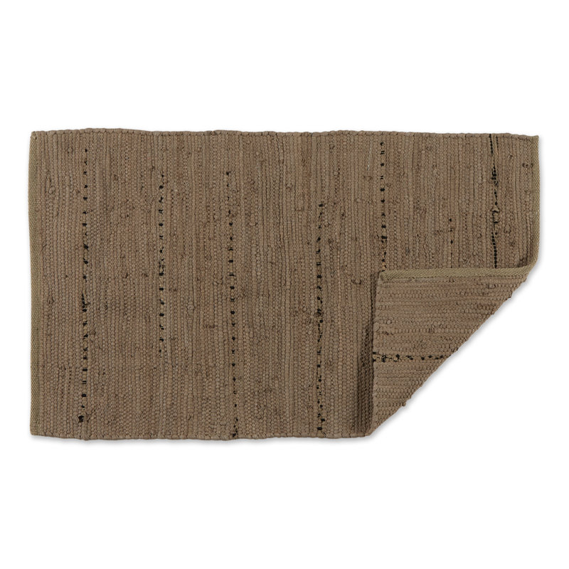 Basdeo Cotton Indoor Rug, Rectangle 1'7'' x 2'7"