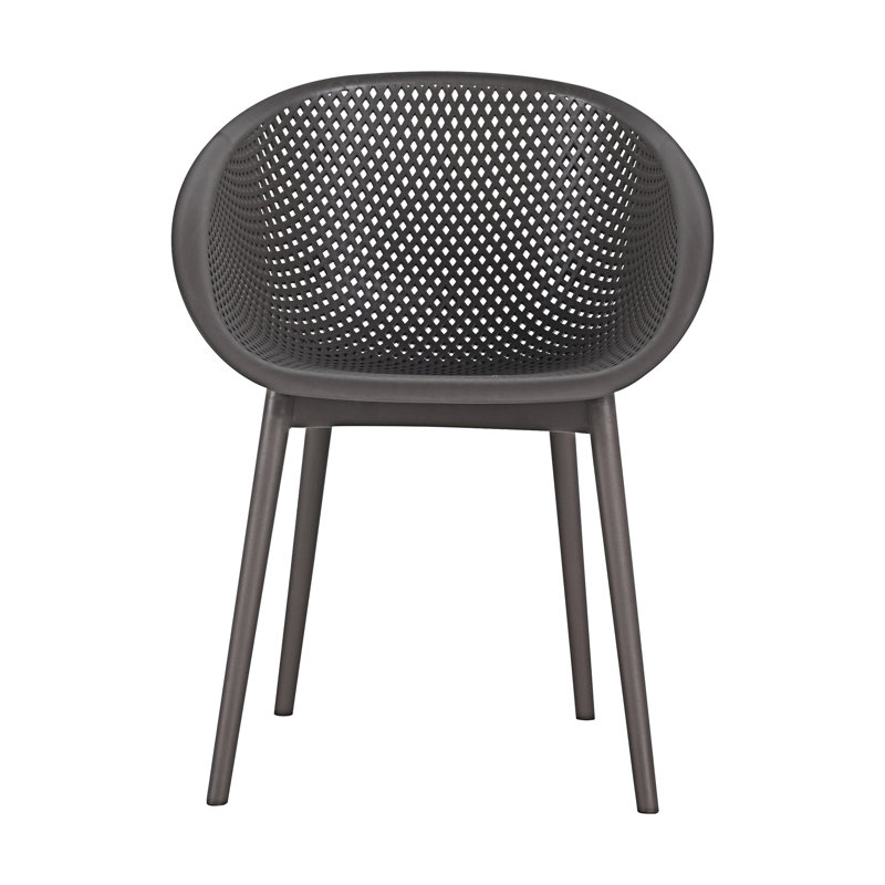 Ensemble de 2 chaises longues Modern, Dark Gray