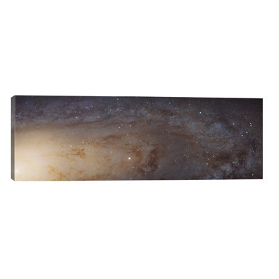 Andromeda Galaxy (messier 31) by NASA - Wrapped Canvas Panoramic Print