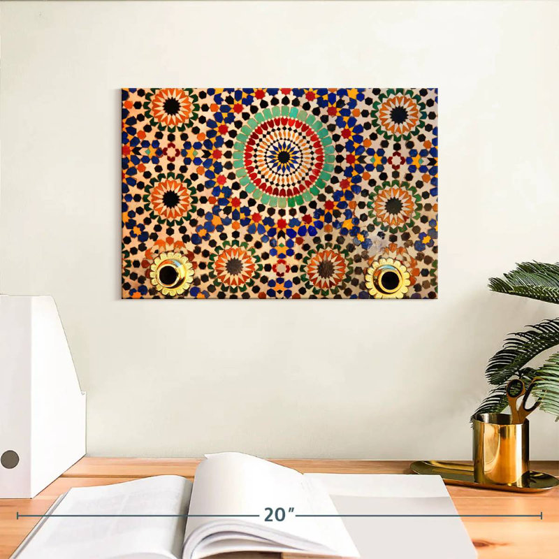 Carreaux de mosaïque marocaine Kerner, H 8 po x l 12 po