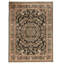 Hand Knotted Wool Oriental Area Rug in Black