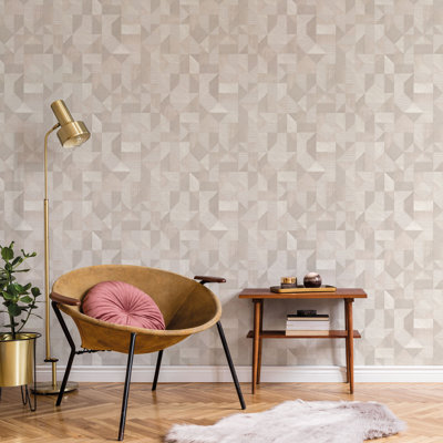 Worley 10.05m x 53cm Textured Paste the Wall Wallpaper Roll