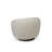 Modern Jacquard Swivel Barrel Accent Chair with Wood Base, Fully Assembled