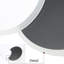 Deges LED Semi Flush Mount