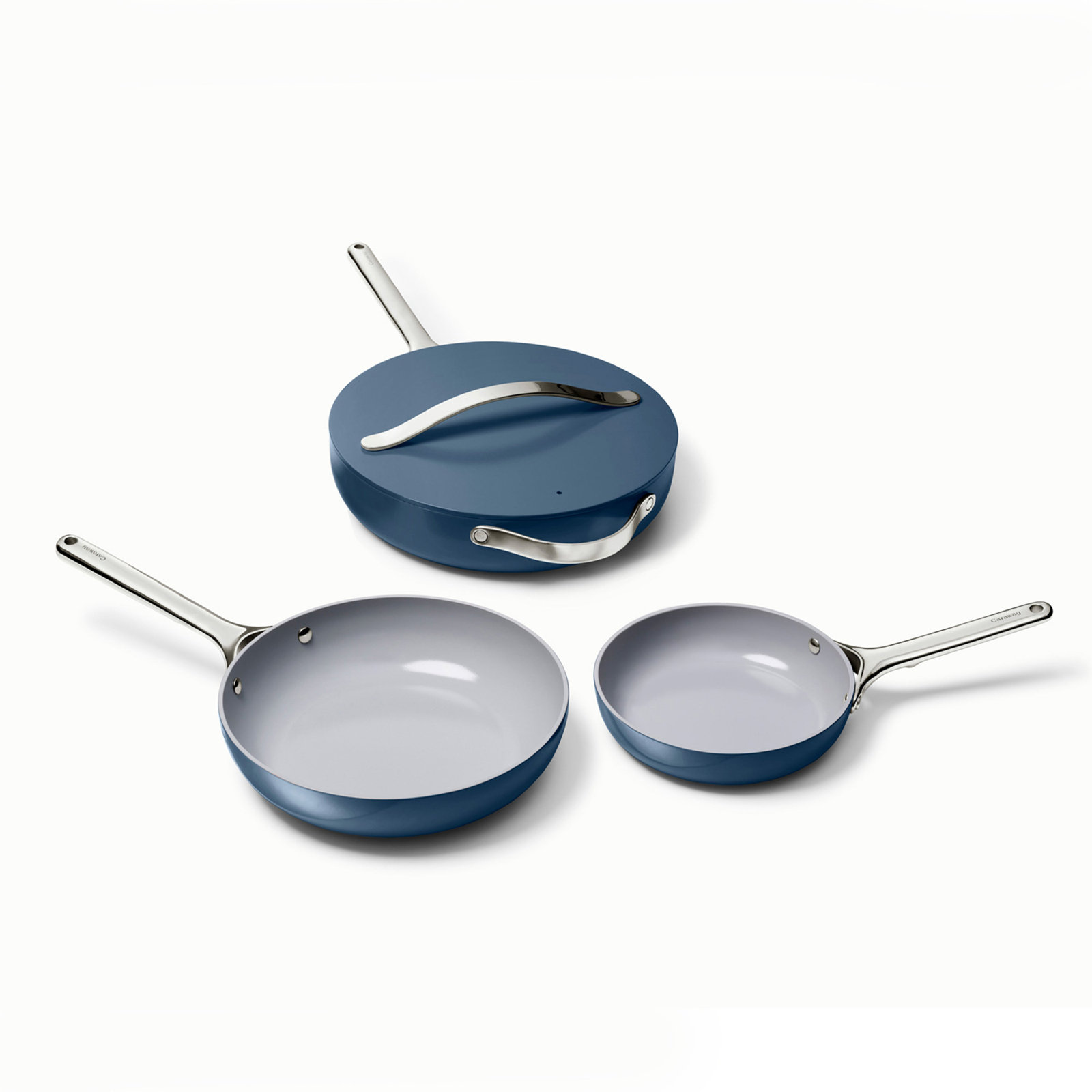 Caraway Fry Pan Trio, Navy