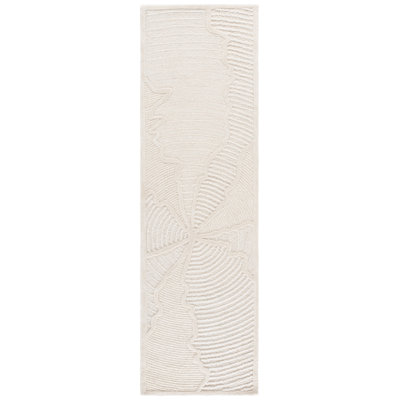 Abstract Hand Tufted Wool; Cotton Abstract Indoor Rug