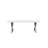 Alexa Dining Table- Luxury Modern Rectangular Dining Table for 8 – Conference Room Table - X-Leg Base Steel Base-691265328-691265323