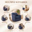 Upholstered Swivel Accent Chair-132720698