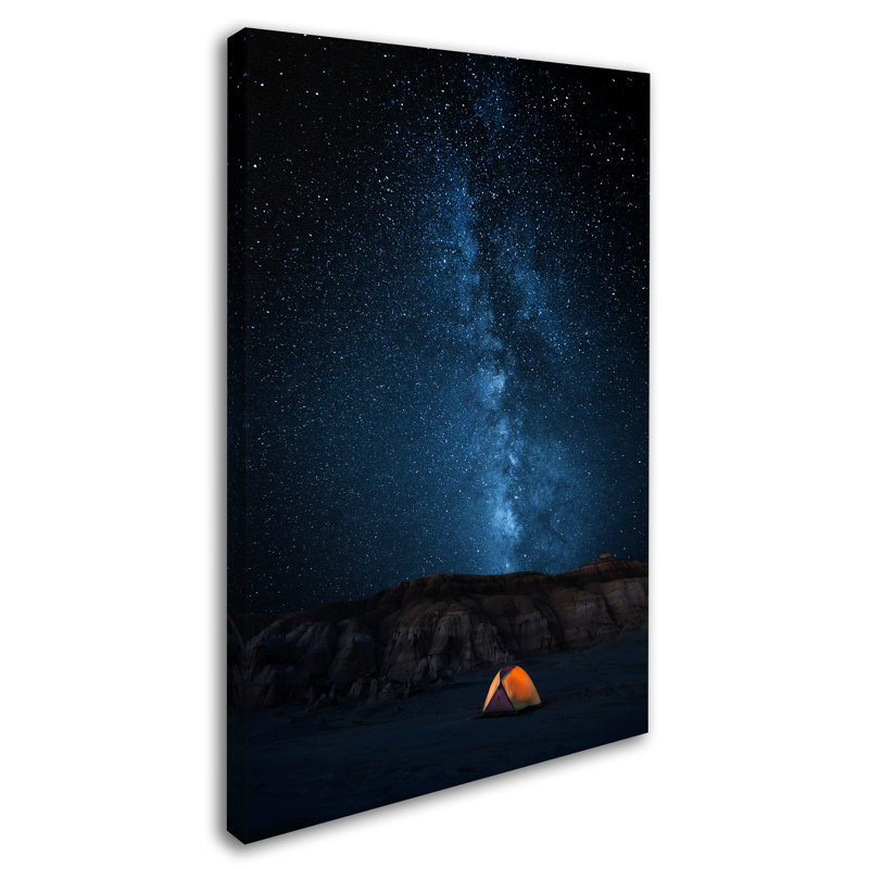 " The Sky Is My Blanket " by John Fan, 19" H x 12" W x 1.5" D, No Matte