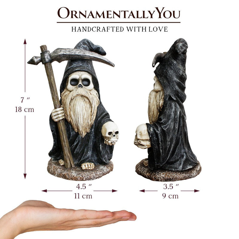 Figurine de gnome Grim Reaper