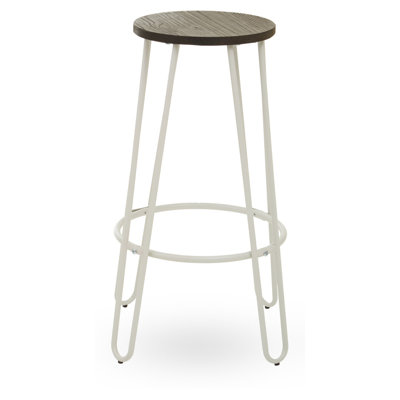 Counter Stool with Metal Frame