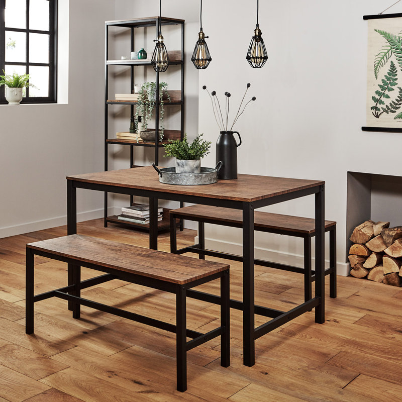 Alodie 4 - Person Dining Set