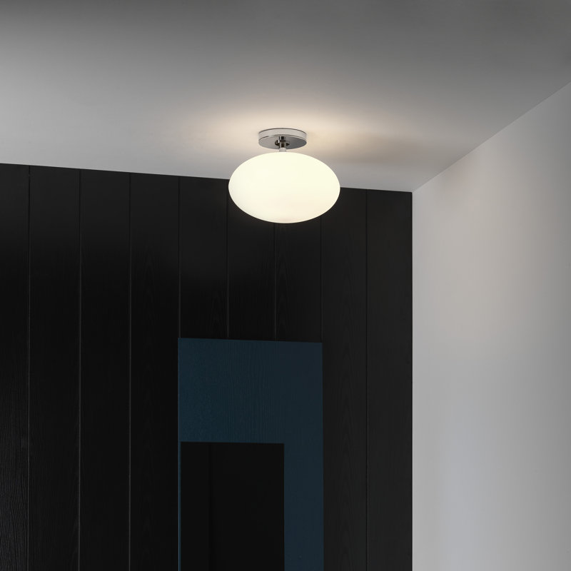 Zeppo 1 - Light Semi Flush Mount, Polished Chrome