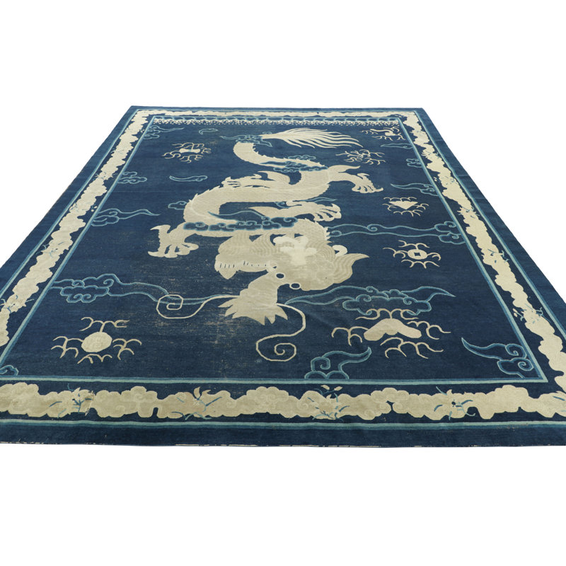 One-of-a-Kind 9'x11'6 Hand Knotted Area Rug