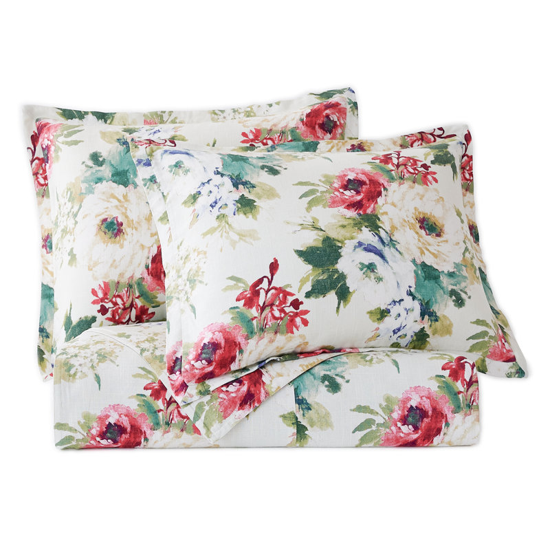 Blossom Queen Cotton Cottagecore Floral Bedspread Cover Set