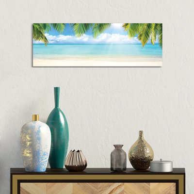 " Tropical Beach With White Sand And Turquoise Sea " by Jan Becke