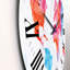 Carte du monde en bleu - horloge murale moderne-70801629-60327932
