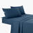 Luxe Navy Microfiber Sheet Set - Smooth Deep-Pocket Bedding For Elevated Bedrooms，Cal.King-122253188-122253189