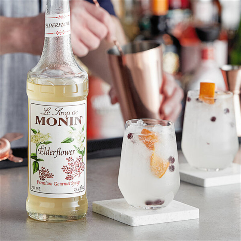Sirop de fleur de sureau Monin Premium 544SYPAR147A
