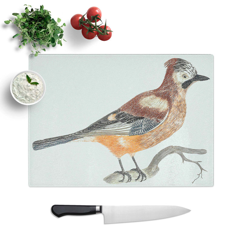 Tempered Glass a Jay Chopping Board, 28.5 cm W x 20 cm L
