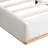 Upholstered Bed With Solid Wood Frame, Queen