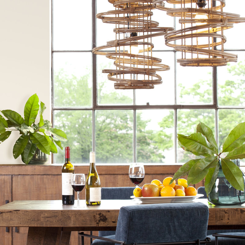 Apasra 2 - Light Chrome Geometric Pendant