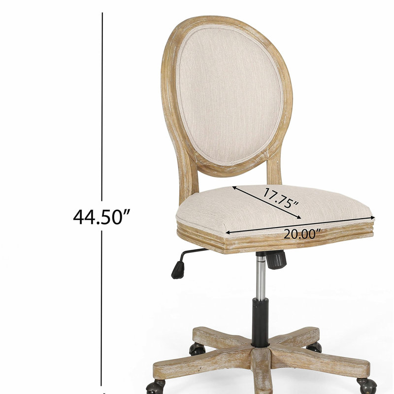 Chaise de bureau pivotante et relevable