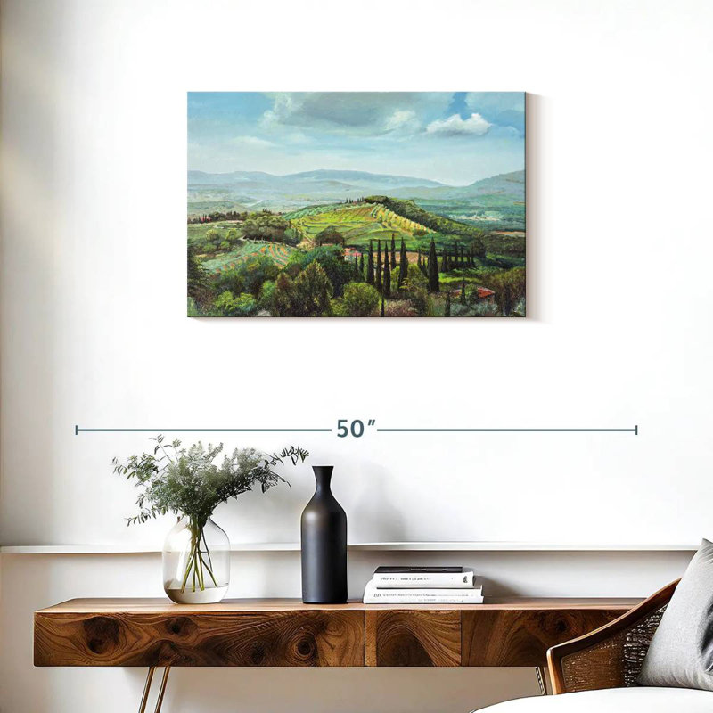Alvord Rolling Hills Pistoia Toscane, H 20 po x l 30 po