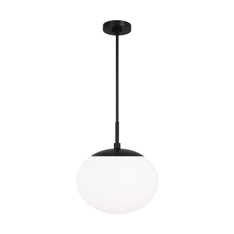 Luminaire suspendu sphérique 1 lumière Vibi, Fer vieilli