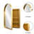 Bathroom Medicine Cabinet 24X36 Inch, With Matte Gold Metal Frame, Adjustable Shelves And Mirror, Recessed Installation Inch Mirror For Cologne Product Storage-603232073