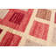 Tapis de zone one-of-kind-noué la 2010 ivoire/rose pâle 4 pi 1 po x 6 pi Sliger