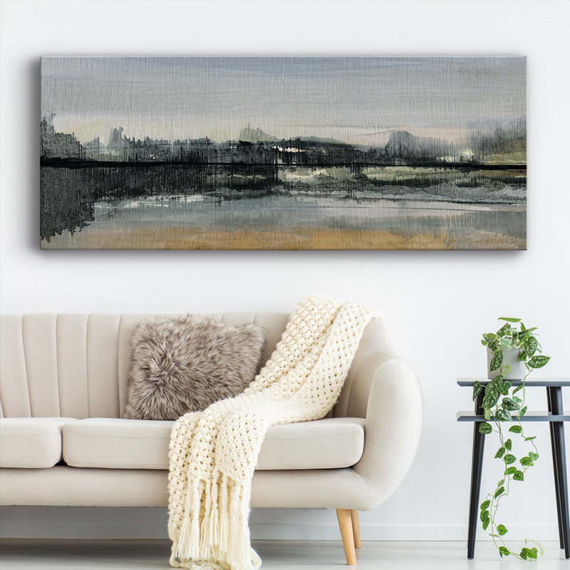River Cross sur toile, H 8 po x l 20 po x P 1,5 po