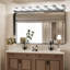 Éclairage pour salle de bain 45 lumières 7 lumières DEL 45 po Modern-614831848