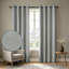 Paire de rideaux 100% lin occultant (2 panneaux)-702816149-702816150
