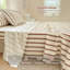 Draps en percale rayée, draps de lit en microfibre douce prélavée à fines rayures, ensemble de draps de style ferme avec poches profondes-133897296-133897301