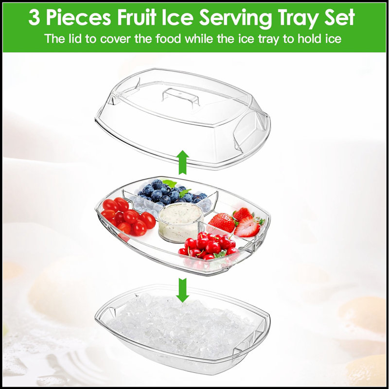 Plateau de service Fruit Ice