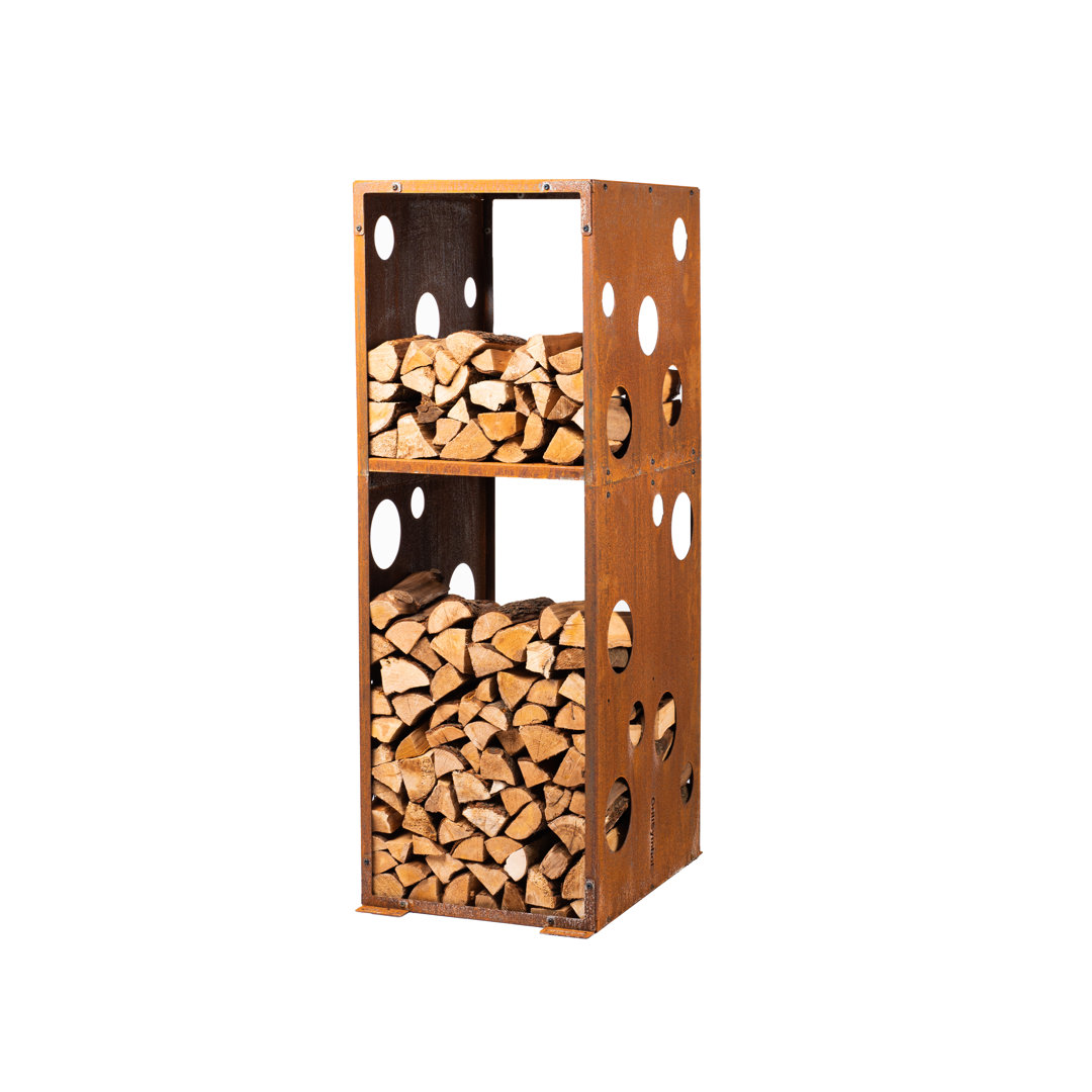 60Cm W x 74Cm D Metal Log Rack