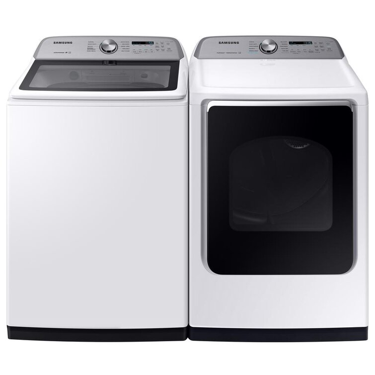 5.4 cu. ft. Top Load Washer and 7.4 cu. ft. Electric Dryer