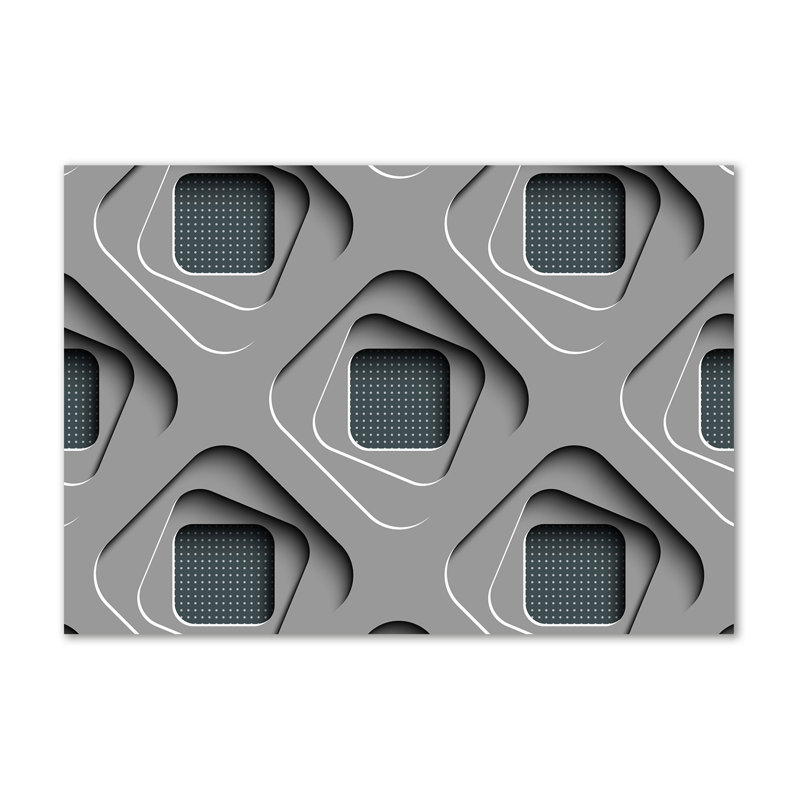 3D Abstraction - Wrapped Canvas Print