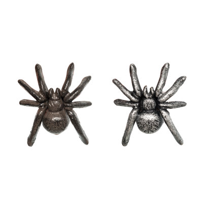  Iron Spider Decor Set of 2 Halloween Home Decorations