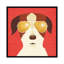 «Beach Bums Series: Terrier I», impression sur toile-20824338-72784480-72784481