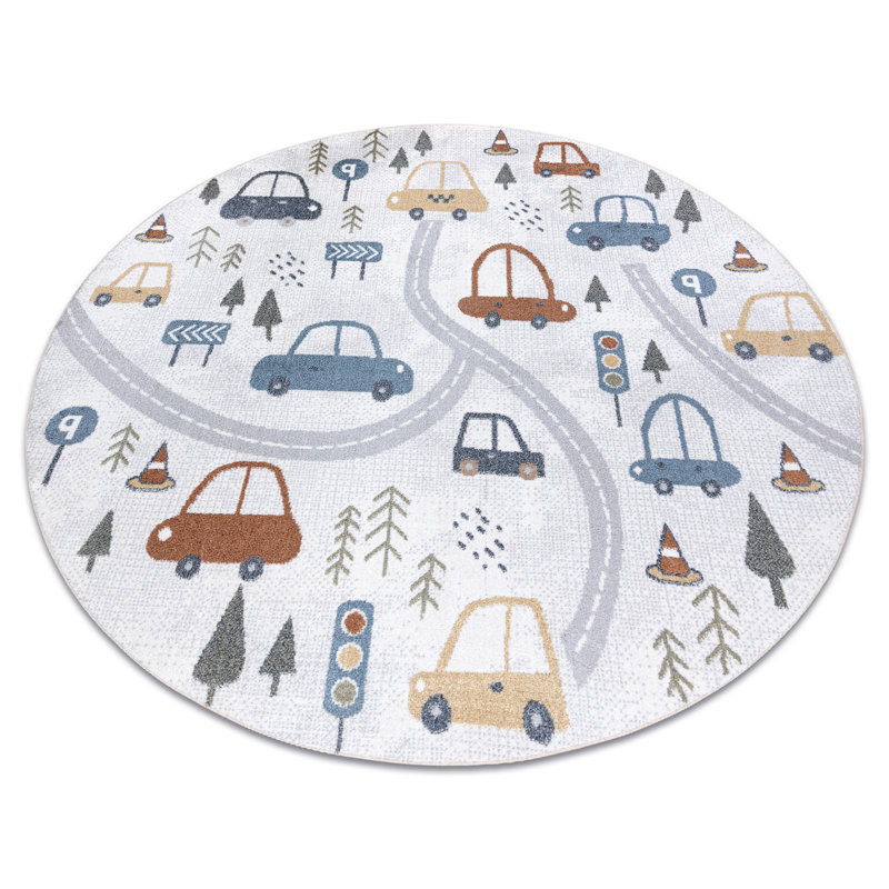Islais Area Rug, Round 120cm