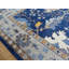 Tapis bleu marine unique de 12 pi 1 po x 15 pi
