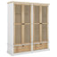 Armoire penderie avec 2 tiroirs