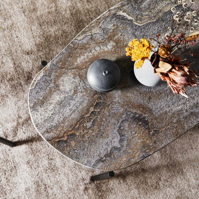 La Terra Occasional Table (Medium), Gray