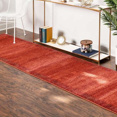 Tapis terre cuite Hermina